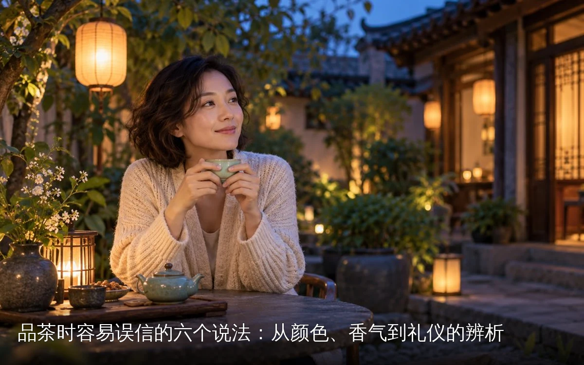 品茶时容易误信的六个说法:从颜色、香气到礼仪的辨析